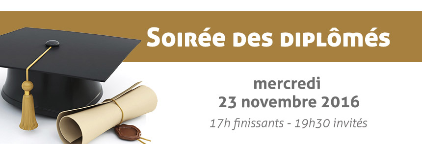 Soirée des diplômés 2016 - collège St-Louis